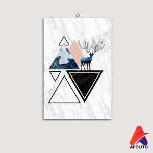 HIASAN DINDING KAMAR ABSTRAK AESTHETIK KONSEP (20X30 CM ) APOLITO WALL DECOR HIASAN DINDING AESTETIC ABSTRAK DEKORASI KAMAR