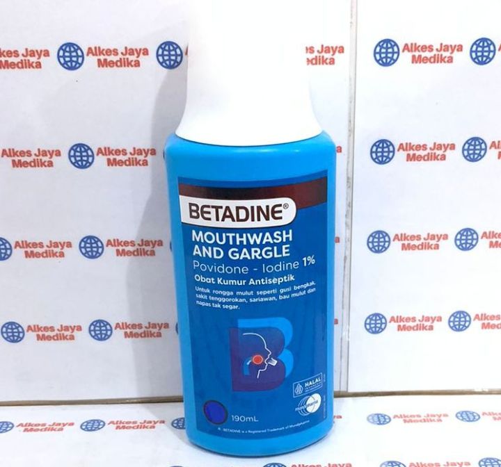 Betadine obat kumur 190ml