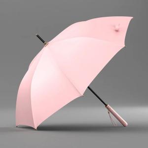 LORDWEY & OLYCAT Luxury Long Umbrella Rain Women UV Protection 103cm Automatic Button Red Parasol Umbrella Girl Beach Outdoor for Gifts