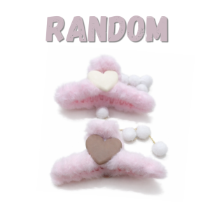 Indo - Jedai Wanita Fashion Korea / Hair Clip Model Bulu Lembut / Accessories Jepit Rambut Slim