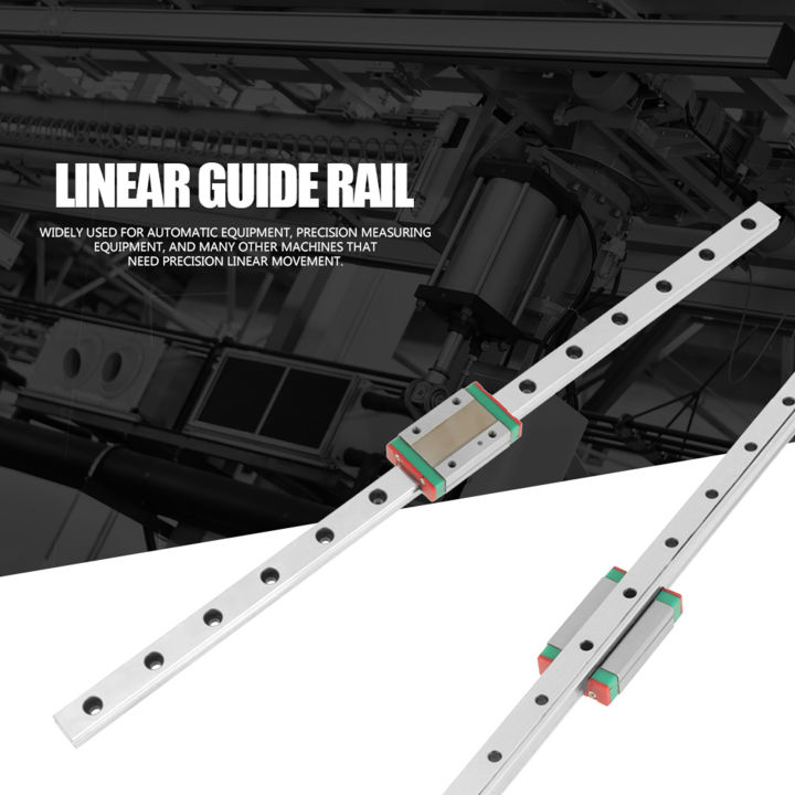 Linear Guide Rail Bearing Steel Linear Motion Rail 350x12mm MGN12H ...
