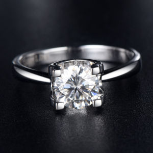 DMY Jewelry Moissanite Ring Real Stering Silver 925 White Gold Wedding Ring Pawnable 18k Proposal Ring With Box Wedding Ring 18k Pure Gold Pawnable Rings 18k Pawnable Moissanite Ring 18k Gold Subasta Gold Pwanable