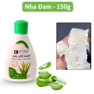 Gel Lột Mụn Hút Mụn KATAA 150g Giúp lấy sạch mụn đậu đen sáng da chính hãng