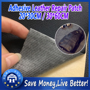 【Local delivery】 Leather Patch Stickers Self Adhesive Patches DIY Handmade Cloth Crafts Accessories Leather-Patch