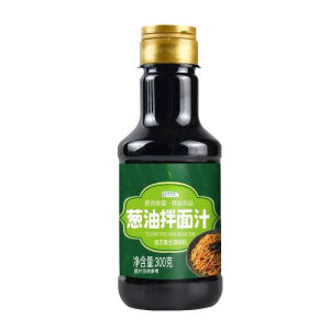 Scallion oil mixed with noodle sauce convenient fast food mixed with noodle sauce 300g 600g 900g    葱油拌面酱