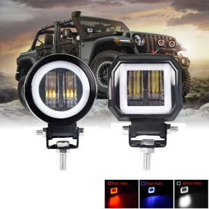 3 inch 7D Lens LED Work Light 12V 24V Car Auto SUV UAZ 4WD 4X4 Offroad LED Driving Fog Lamp Motorcycle Truck Spotlights