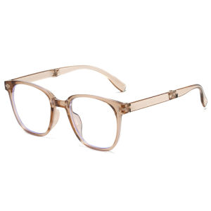 Fashion Personalized Large Frame Vegan Antiblue Light Glasses Anti Radiation Anti Eyestrain Lightweight Foldable Reading Glasses Presbyopic Eyeglasses