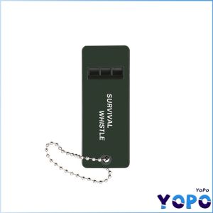 YoPo 1pc Portable Survival Whistle 3-Frequency Whistle High Decibel Whistle