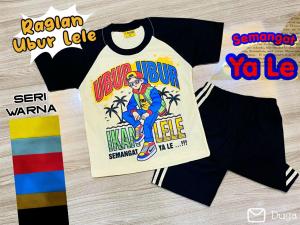 STELAN ANAK-ANAK UBUR-UBUR IKAN LELE 2- 10 THN / BAJU ANAK-ANAK / KAOS ANAK KOMBINASI