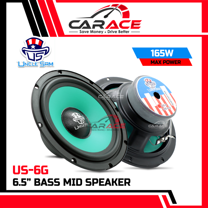 UNCLE SAM US-6 US-6G Bass Mid Speaker Inch Mid Bass