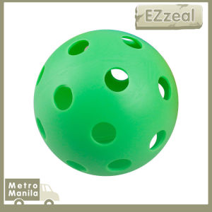 6pcs 41mm Pickleball Balls For Outdoor Courts Practice Hole Ball