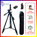 Tripod VCT 5208RM/ 5208L - Chân đỡ điện thoại máy ảnh giá đỡ dùng để chụp ảnh và quay video kèm remote điều khiển và kẹp điện thoại. 