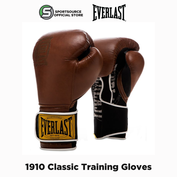 Everlast 1910 Classic Training Gloves Brown Lazada PH