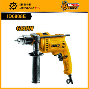 Máy Khoan điện có búa INGCO ID6808E công suất 680W ( Phiên bản xuất khẩu Châu Âu )