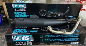 EKS Racing Super Back Pressure exhaust Y15/Lc135/Rs150/Rsx150/Y16 Motorcycle