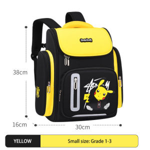 New Pikachu Space Backpack Student Schoolbag 1-6 Grade Waterproof Wearable Personalized School Bag