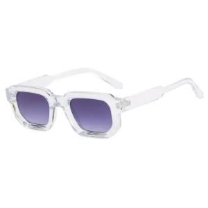 Women Sun Glasses Personalized Small Frame Square Sunglasses Punk UV400 Goggle Polygon Retro Eyewear Travel