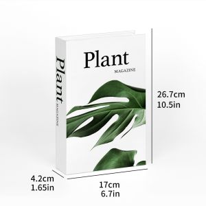 GOLFDIN Foldable Fake Books Ornament Photography Prop Book Shelf Display Decorative Book Modern Simulation Book Home Decoration