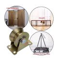 V Groove heavy duty pulley  1.2inch-4inch Sliding gate roller wheel Color Steel Pulley 1pc. 