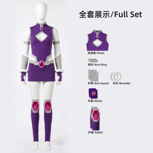 [ Spot Goods ] Teen Titans Movie cos Halloween Raven Titan Costume cosplay Skirt