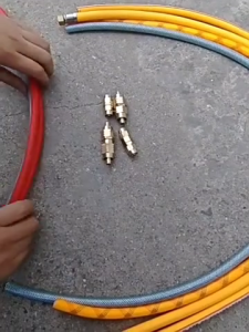 Sprays Hose Copper Joint Agricultural Sprays Pipe Repair Joint Air Hose Fitting Quickly Repair Water Leakage Enduring