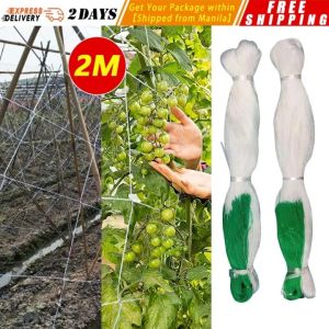 🥇[24 hours delivery]Garden Plant Climbing Net Vegetables Cucumber Trellis Net Trellis Net 2M*100M