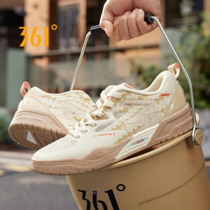 361 Degrees Mens Casual Shoes Mesh Breathable Red Sports Shoes Sneakers 672516605