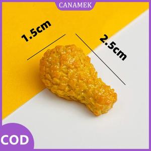 CANAMEK✨ 1 12 Dollhouse gà rán Burger khoai tây chiên uống đặt Dollhouse trang trí thực phẩm Búp Bê Nhà Phụ kiện giả vờ chơi đồ chơi