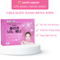 Collagen Uống Dạng Bột, Collagen Nano Bena NMN Giúp Trẻ Hóa Làn Da Tăng Độ Đàn Hồi Cấp Ẩm Hộp 30 Gói, Happy Group. 