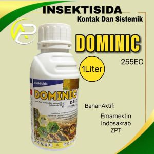 DOMINIC 1LITER INSEKTISIDA DOMINIC EMAMEKTIN PEMBASMI HAMA TANAMAN ZAT PENGATUR TUMBUH/PUPUK/TANI