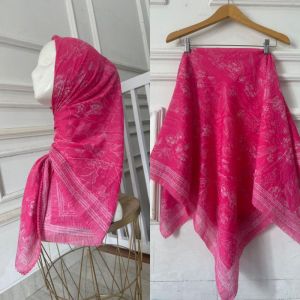 BISA COD / Segi Empat Voal Motif 166 / Jilbab Segiempat Motif Best Seller Terbaru 2022 Kekinian
