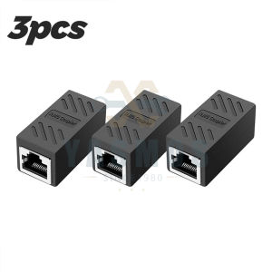 RJ45 Coupler Female Connector Ethernet Coupler In-Line Coupler For Cat7 Cat6 Cat5 Cat5e Ethernet Cable Extender 10pcs