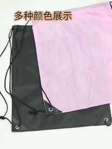 Waterproof Gym Bag Drawstring Sack Fitness Travel Outdoor Backpack DIY Daybag Shopping Bags Swimming Basketball Yoga Sports Bags