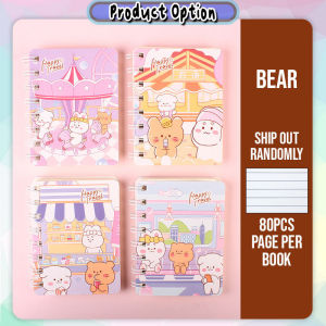 [uBeli] 80pages A7 Cute Mini Notebook Portable Memo Note Book Notepad Stationery 迷你笔记本 Buku Nota Cute - ST34