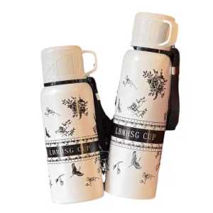 Termos Tumbler LBMHSG Cup Set Cangkir Stainless Steel Tahan Panas Dingin Premium High Quality