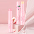 (Siêu Hot) (Combo 5 Cây) Son dưỡng môi Đào Rongyao Peach Lip Stick 3g Chống Khô Môi , Dưỡng Môi Mềm Mịn , Màu Tự Nhiên. 