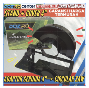 ART Adaptor Dudukan Gerinda Stand Cover 4" Angle Grinder Holder to Circular Saw Bracket