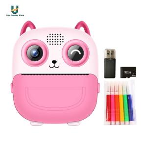 6 In 1 Mini Instant Print Camera Dual-Lens Thermal Print Camera Type-C Rechargeable HD Photo Printing Camera Christmas Birthday Gifts [Ueb Flagship Store]