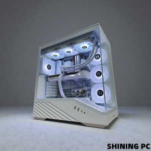 (Next Day Delivery)White theme Lianli Gaming PC AMD RYZEN 7 7700 WITH RTX 5070 Gaming Desktop