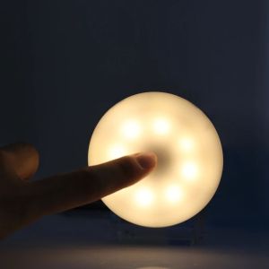 Night LED Stick Push Lamp Night Lights USB Rechargeable Child Bedside Lamp Wireless Magnetic Light