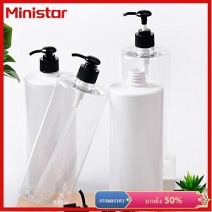 Ministar เครื่องจ่ายสบู่1000มล. สำหรับห้องน้ำขวดเจลอาบน้ำแชมพูความจุขนาดใหญ่