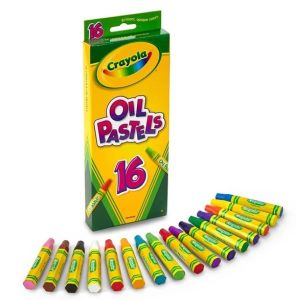 Bút Màu Sáp Dầu Oil Pastels Crayola 16/28 Màu - Mềm Mịn An Toàn Cho Bé