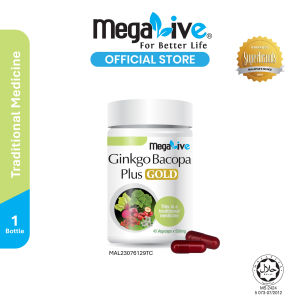 MegaLive Ginkgo Bacopa Plus Gold (45s/2x45s)