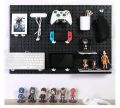 Pegboard Perforated Display Board Wall Display Rack Peg Board Wall Mounted Hole Board Bedroom Wall Organizer 洞洞板置物架. 