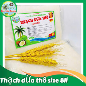 THẠCH DỪA THÔ ÉP KHÔ SIZE 8LI TẶNG KÈM HƯƠNG_LOẠI TÚI 500GR