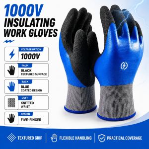 Electrician Work Glove Protective1000V Insulating High Voltage Anti-Electricity Protection Gloves