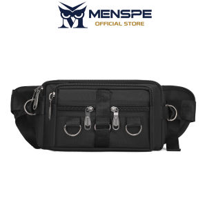 MENSPE Mens Chest Bag Fashion Waist Bag Crossbody Bag Waterproof Sports Bag Large Capacity Casual Bag Messenger Bag Shoulder Bag OutdoorTravel Bag Business Bag