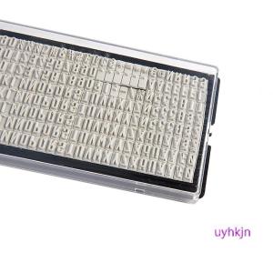 uyhkjn Rubber Stamp Kit DIY Custom Personalized Self Inking Business Address Name Number Letter Stamp Handicrafts Printing Rubber Stamp