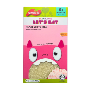Gnubkins Little Baby Grains Healthy Baby Rice | Baby Instant Cereal | Halal Baby Food | Baby Food Seasoning