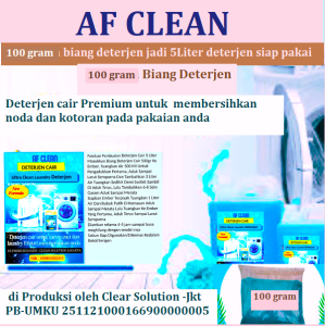 Biang Deterjen 100 gram Biang Deterjen jadi 1 liter - bibit biang deterjen cair 100gr jadi 1Liter